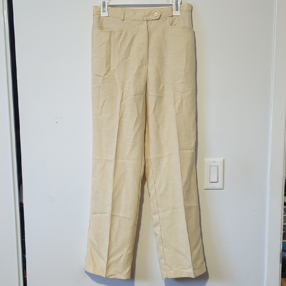 VIDA Women's Cream Chinos